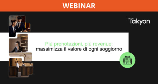 Più prenotazioni, più revenue Copertina webinar